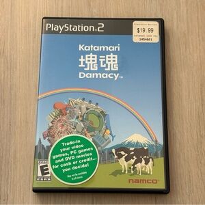 Katamari Damacy - CIB with Manual - PlayStation 2, 2003 - Namco Bandai